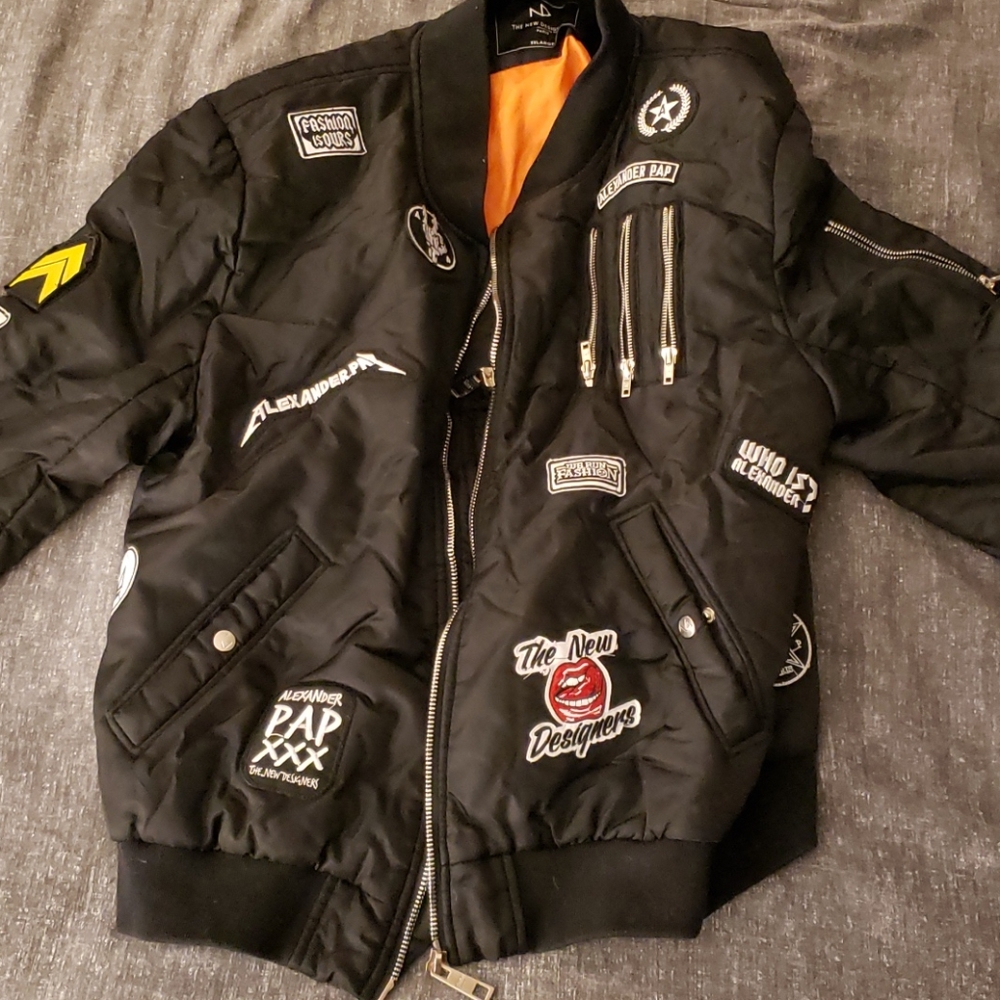 The New Designers Alexander Pap Bomber Jacket